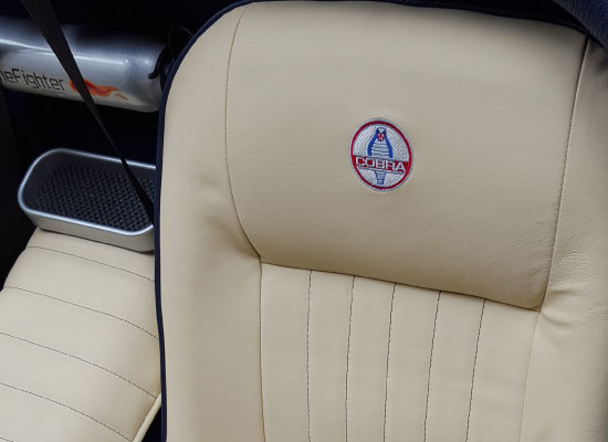 Embroidery cheap car seats